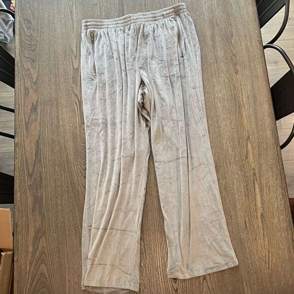 NWT Skims Velour Track Pants Smoke Size 2X - Picture 1 of 10